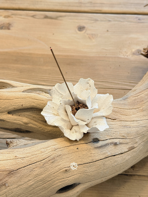 Ceramic Bloom Incense Holder - S