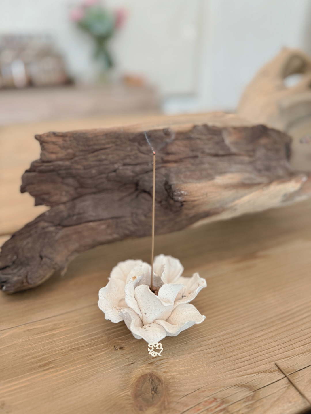 Ceramic Bloom Incense Holder - S